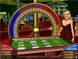 casino wheel game stimulator